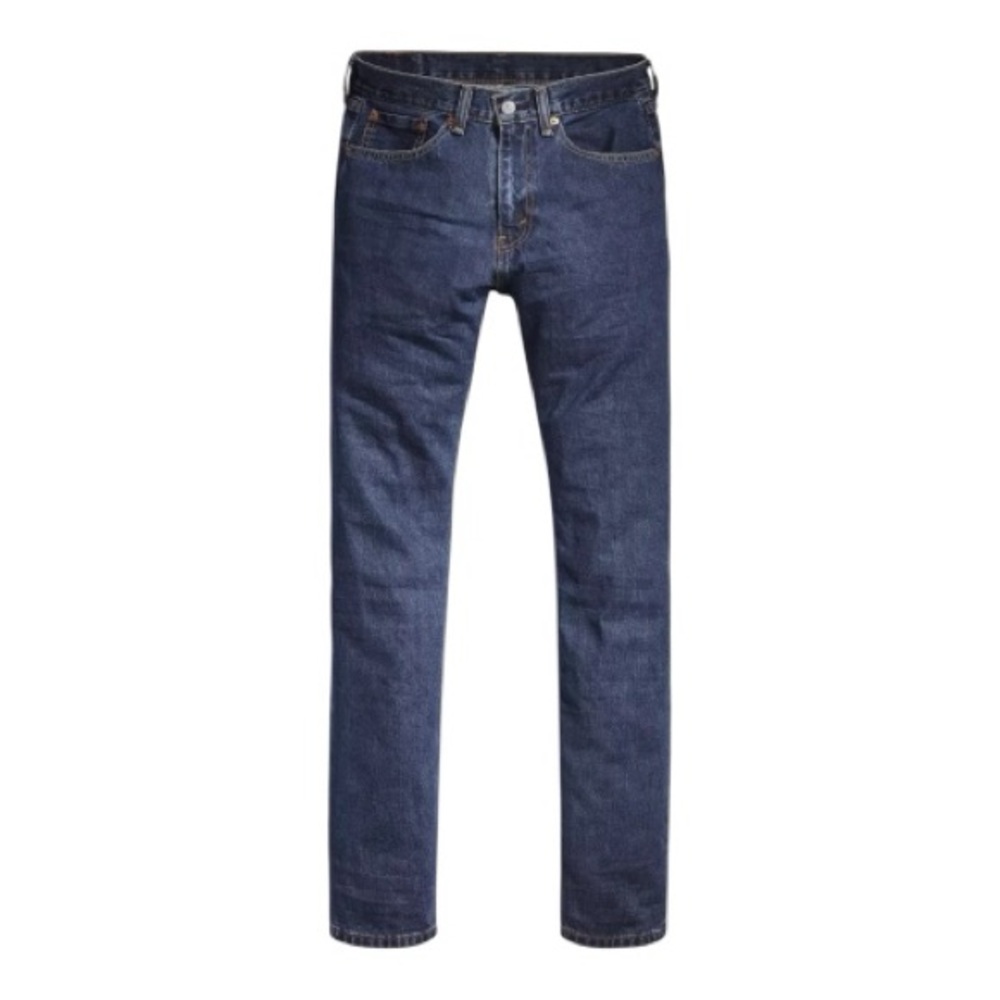 Levi's Men's Straight-Leg Jeans in Medium Blue - Picture 4 of 9